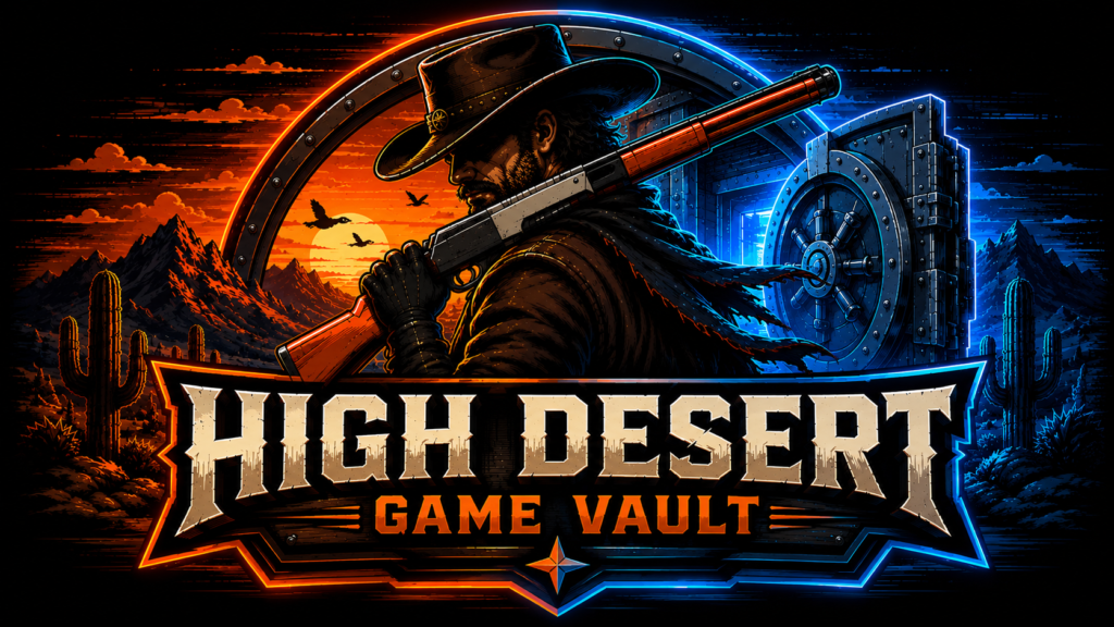 High Desert Game Vault Logo